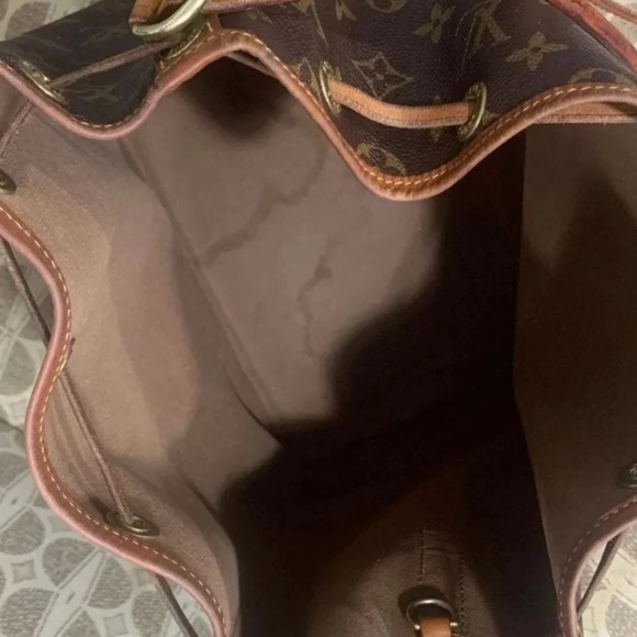 Authentic Vintage Louis Vuitton Noe Shoulder Bag. Beautiful dark  Patina - Picture 3 of 10